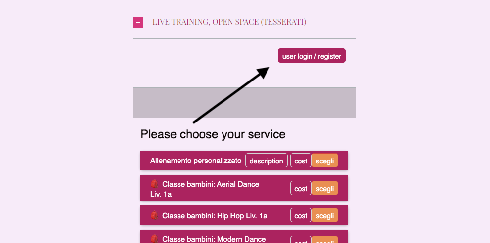 login agenda